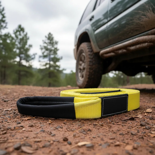 Cinta Remolque Cuerda Eslinga 9 Metros 12 Toneladas Off Road
