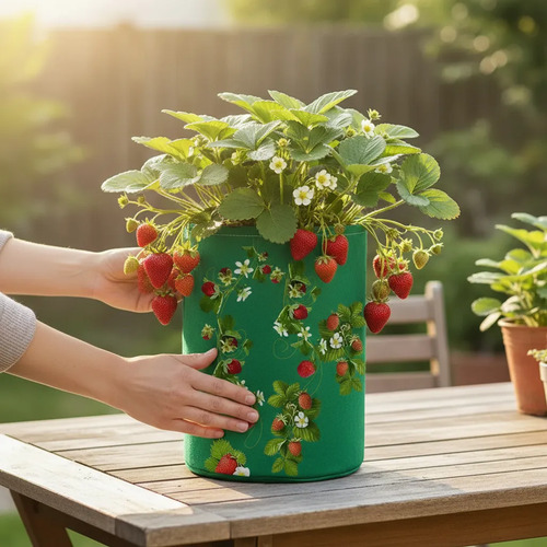 Maceta Plantas Huerta Frutilla 20 Litros Jardín Hortalizas - Imagen 27