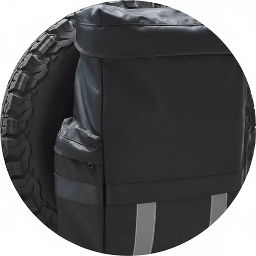 Mochila Impermeable Bolso Out Door Rueda Auxiliar Off Road - Imagen 7