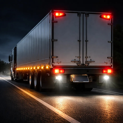 10 Unidades Farol Luz Foco Led 12v 24 V Camión Tráiler Zorra - Imagen 2