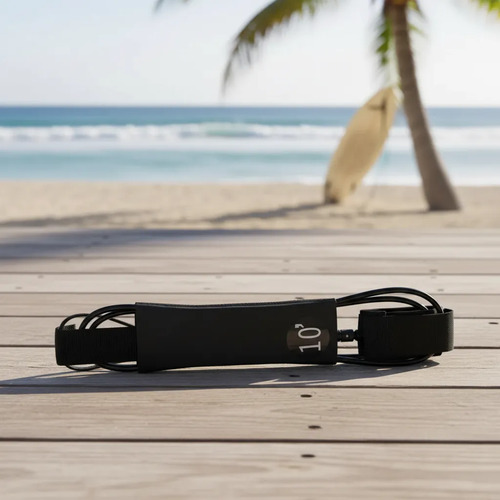 Leash Surf 10' Pies 7mm Grosor Doble Devanador Surfing