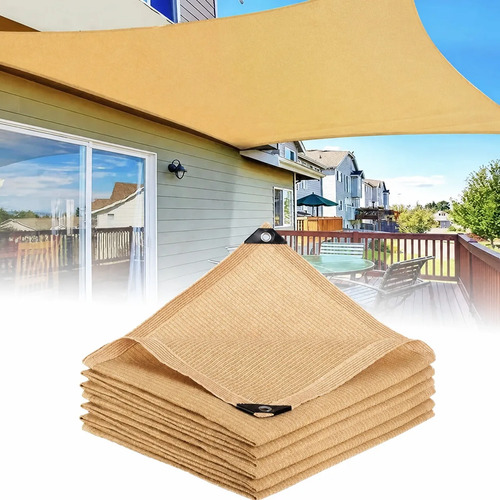 Toldo Con Ojales 3 M. X 2 M. Tela Sombra 90% Excelente