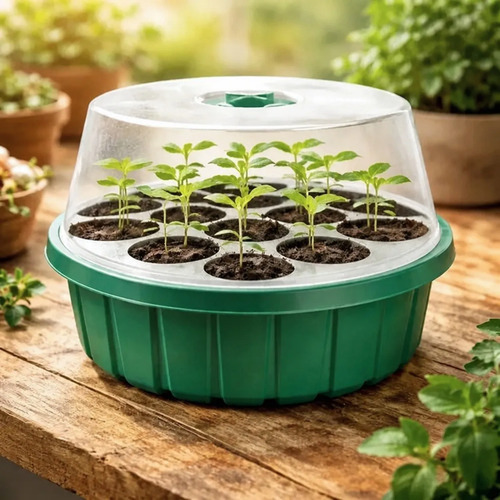 Cultivos Orgánicos Almacigueras Huerta Indoor Plantines